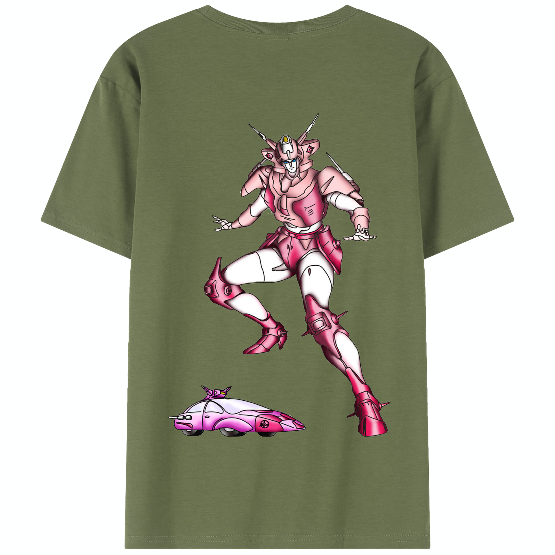 （画像用）  綿100％半袖Tシャツ（背面プリント）